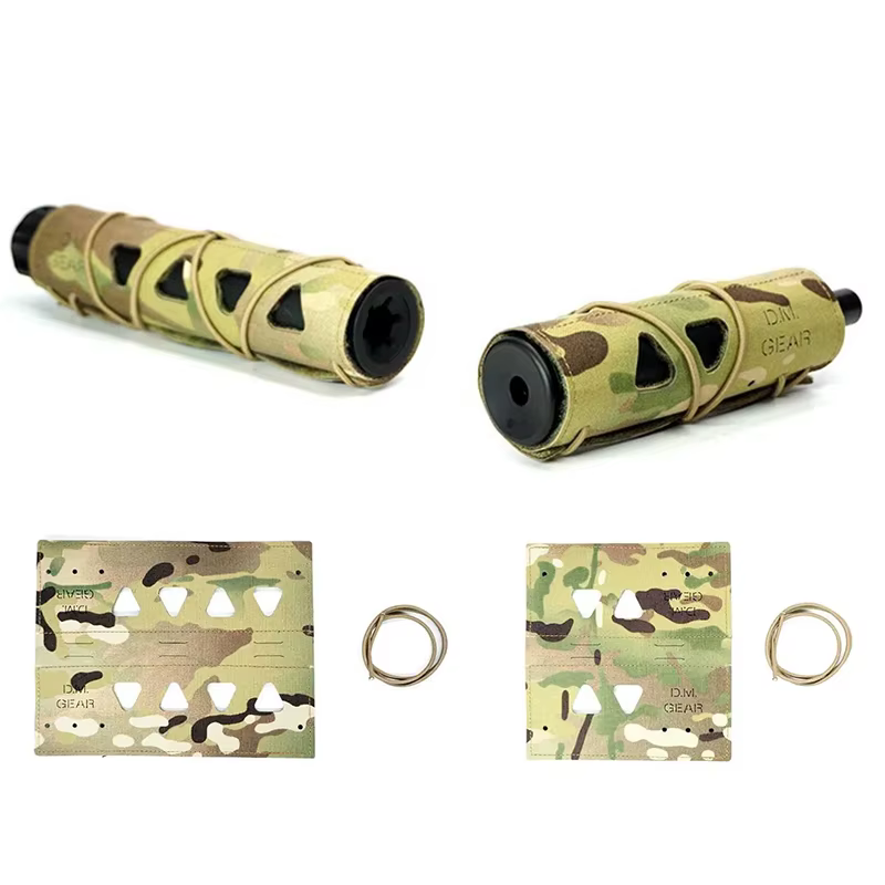 DMgear Cubierta térmica para supresor airsoft camuflaje táctico - imagen 2