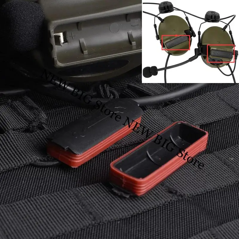 Cubierta de batería táctica Comtac C2/C3, goma impermeable