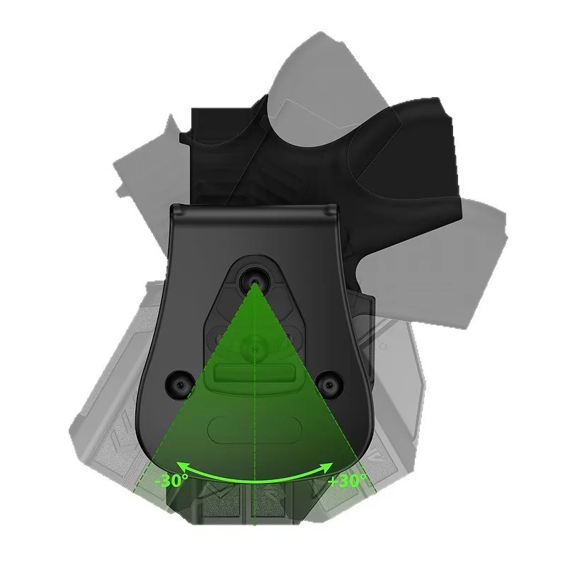 Glock G43 G43X G48 funda táctica cintura diestro - imagen 4