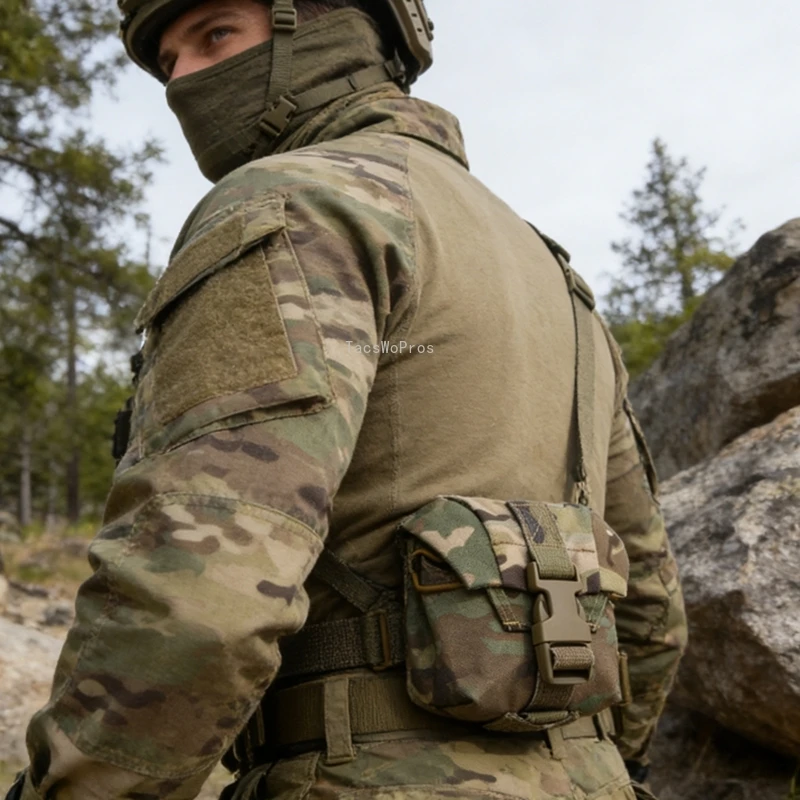 Bolsa táctica MOLLE porta granadas – Uso en caza, tiro y airsoft