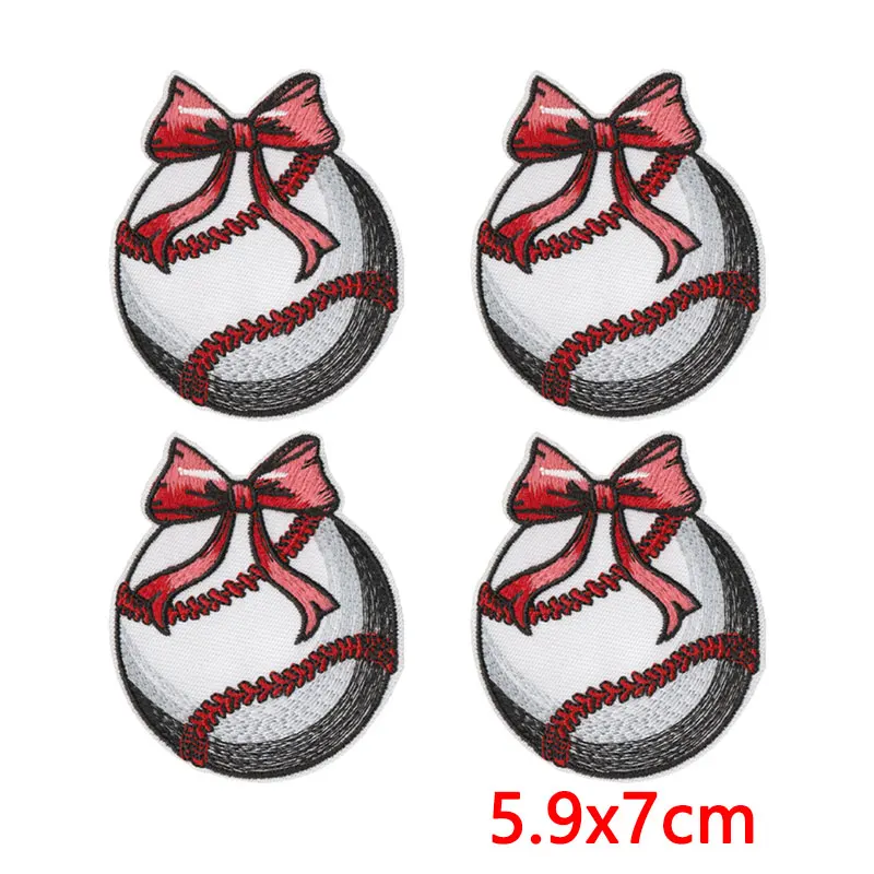Parche bordado termoadhesivo Baseball Mamá para coser o planchar - imagen 3