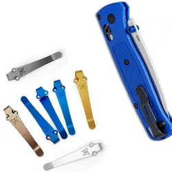 Bugout Griptilian cuchillo plegable táctico titanio con clip profundo
