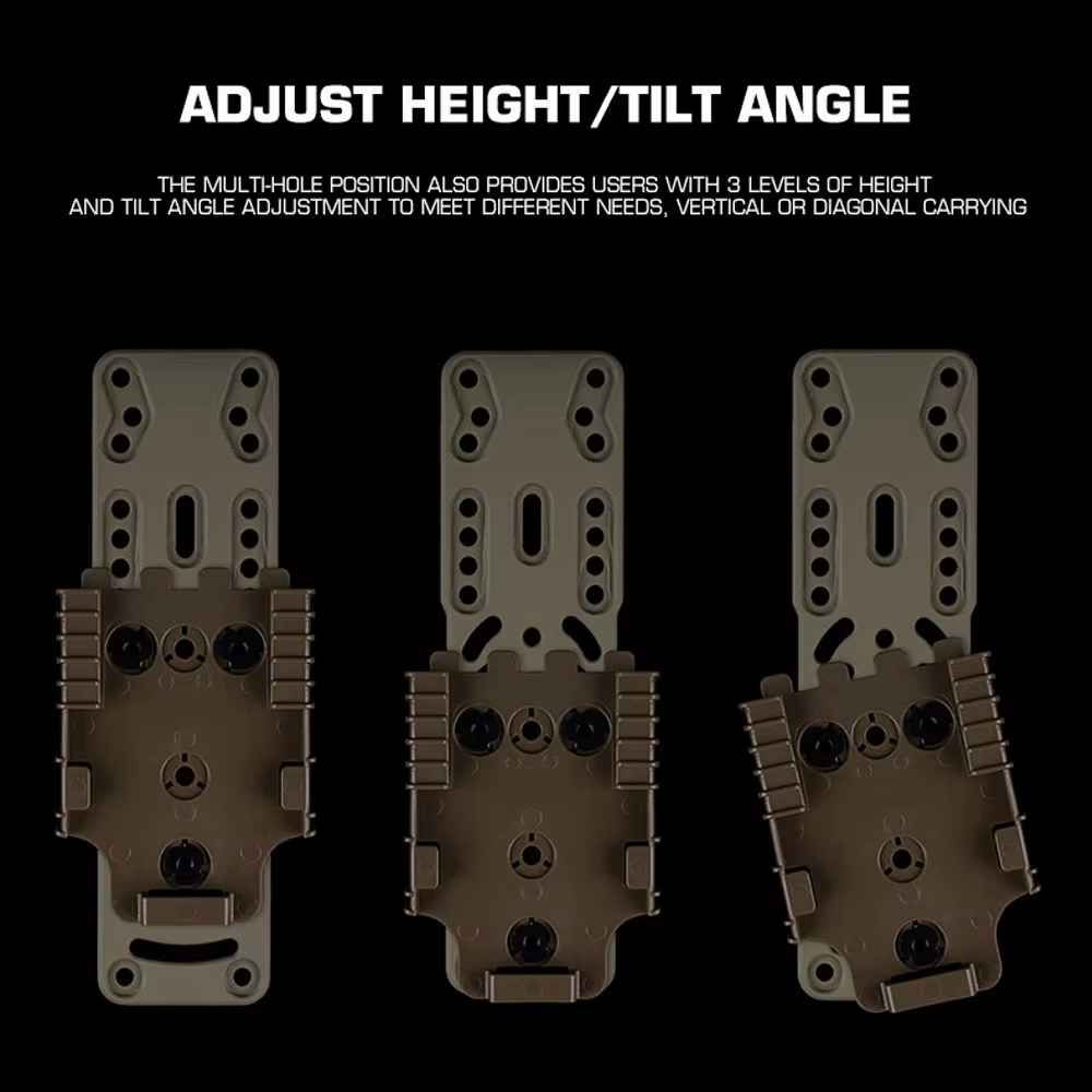 Adaptador de funda modular en metal 2.0 para plataforma QLS - Airsoft - imagen 4
