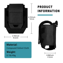 Funda esposas nylon con sistema MOLLE acceso rápido y cierre de gancho