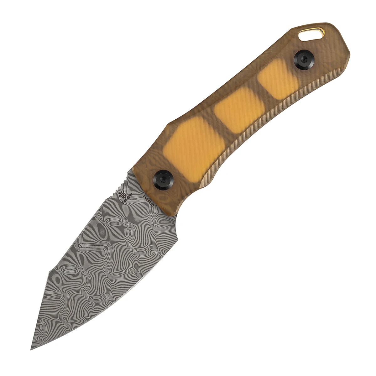 Tenable Loki cuchillo fijo táctico acero D2/Damascus G10/PEI micarta - imagen 4