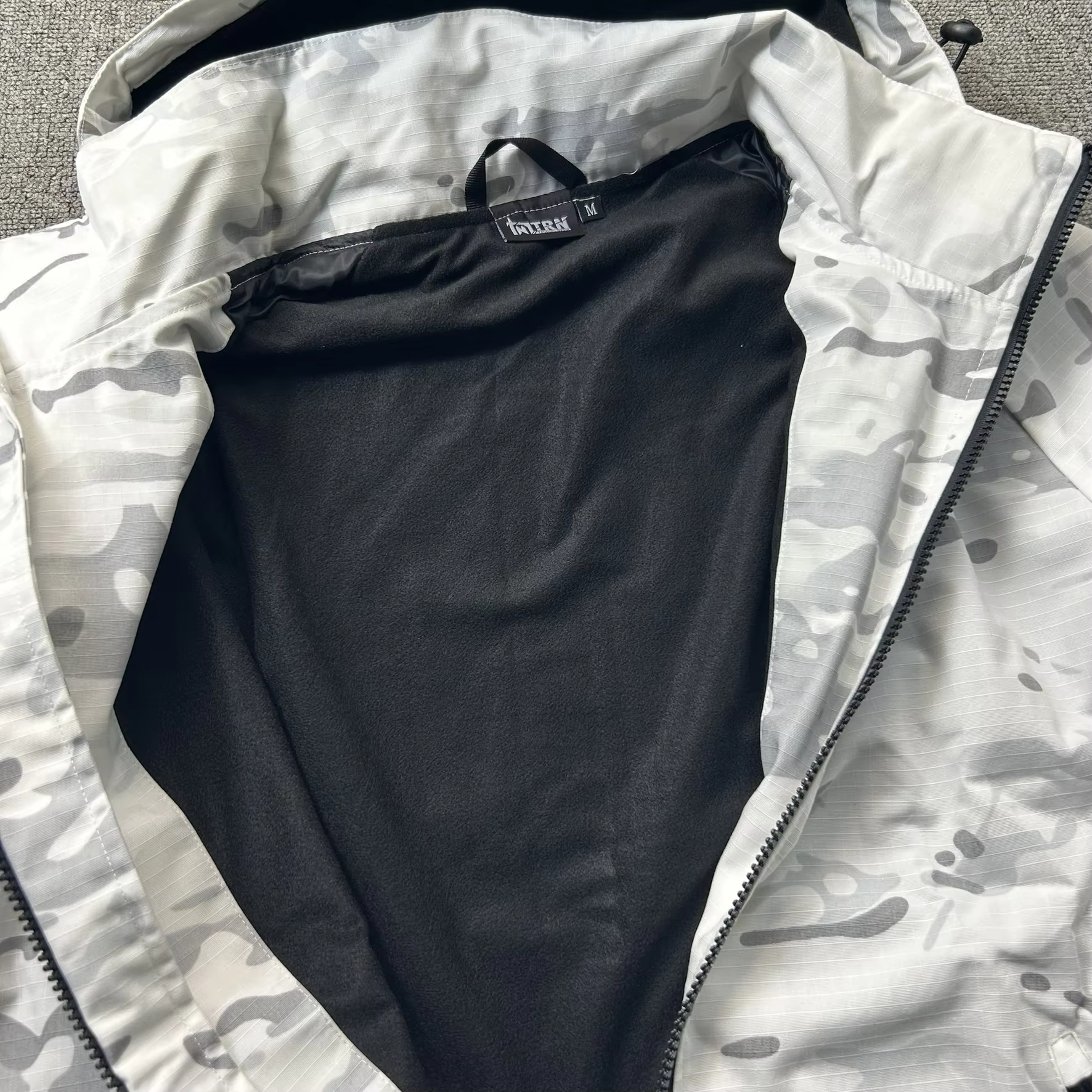 Chaqueta táctica MCAP camuflaje nieve polialgodón ligera - imagen 3