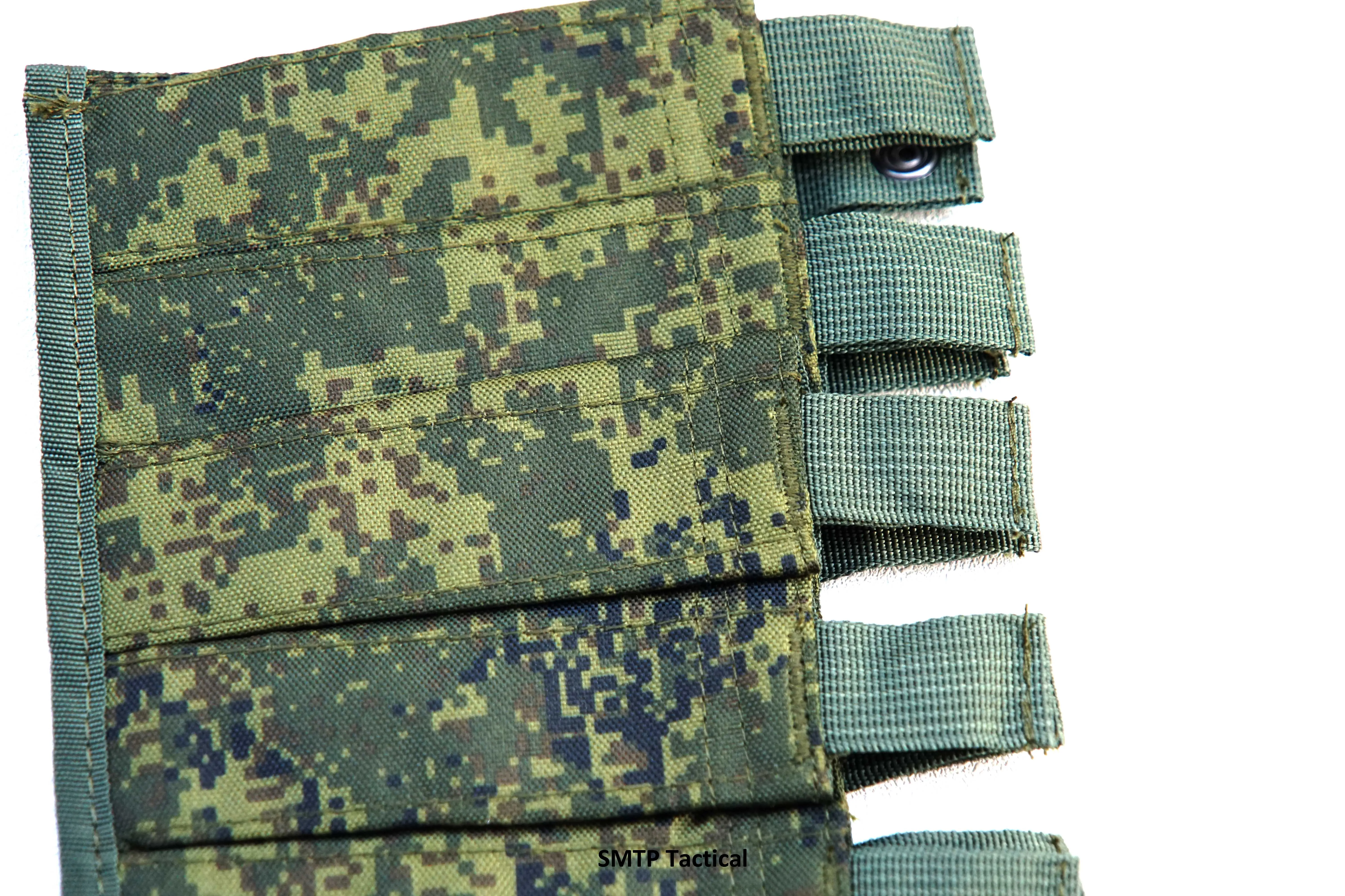 Bolsa portagranadas táctica MOLLE – Camuflaje EMR ruso - imagen 2