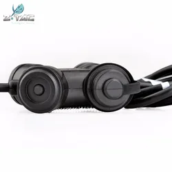 Auriculares Kenwood con micrófono para comunicación por radio