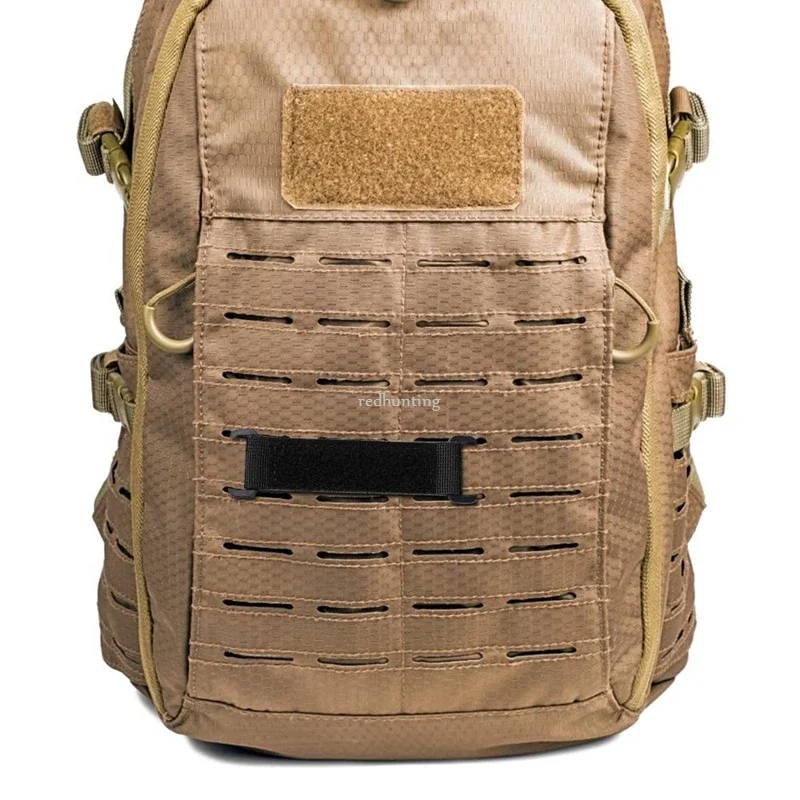 Parche táctico MOLLE panel mosquetón exterior para mochila caza - imagen 5