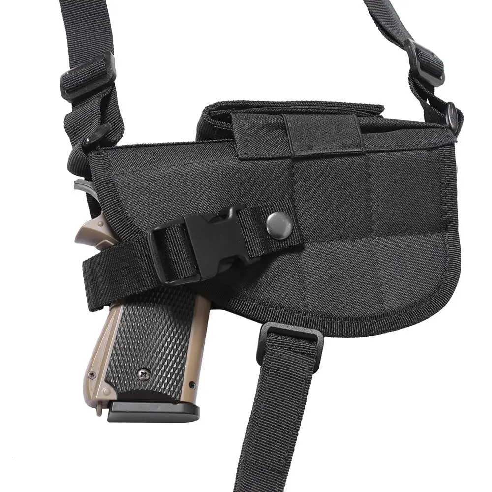 Funda táctica pistola ambidiestra porte oculto bolsa cargador - imagen 3