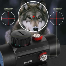 Mira holográfica EOTech G33/G43/G45 con punto rojo plegable