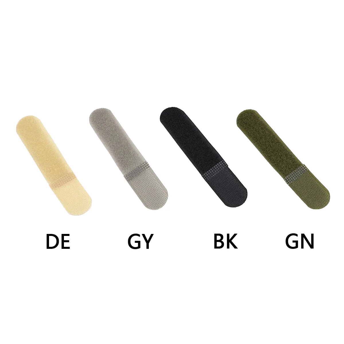 Bridas tácticas MOLLE para cincha y cableado con gancho fijo - imagen 3