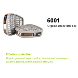 3M 6001/6002 filtros orgánicos y 5N11/5P71 para máscara 6200