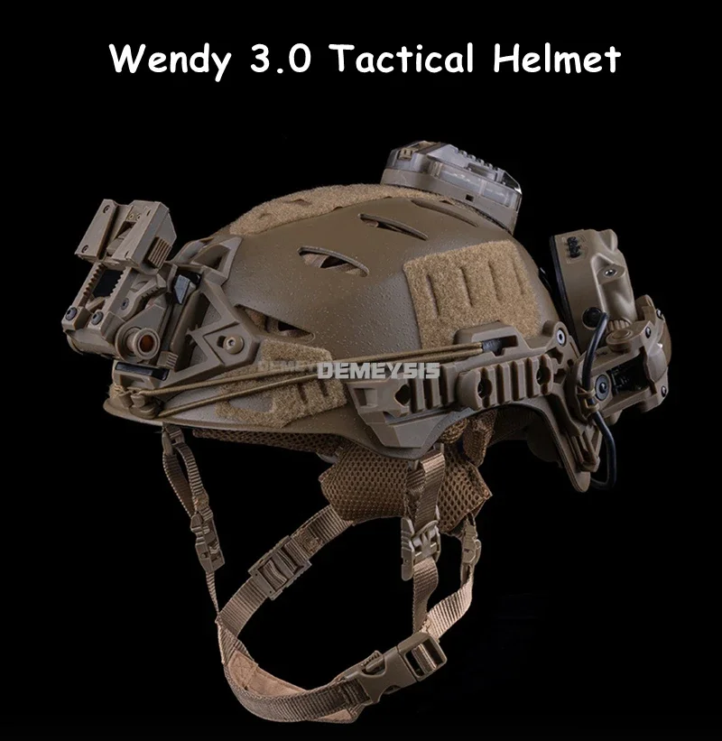 Casco táctico Team Wendy 3.0 – Ligero con almohadilla y correa - imagen 3