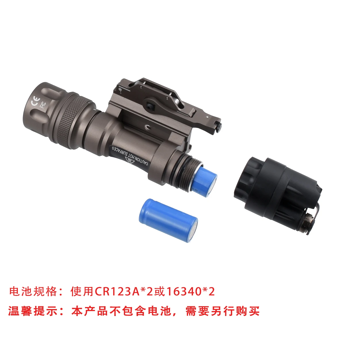 SureFire M951 Linterna táctica LED AR15/M4 con cubierta interruptor