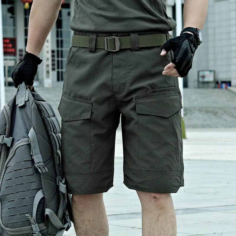 Pantalones cargo tácticos impermeables secado rápido hombre verano - imagen 3