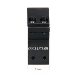 Canis Latran montaje punto rojo airsoft liberación rápida