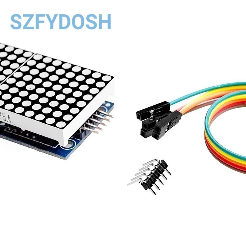 Módulo MAX7219 de matriz de puntos 4 en pantalla - imagen 4