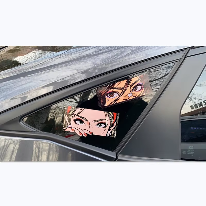 Pegatinas reflectantes impermeables para coche y moto de seguridad - imagen 5