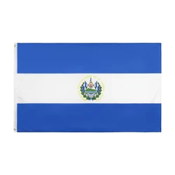 Bandera de El Salvador de poliéster para exterior