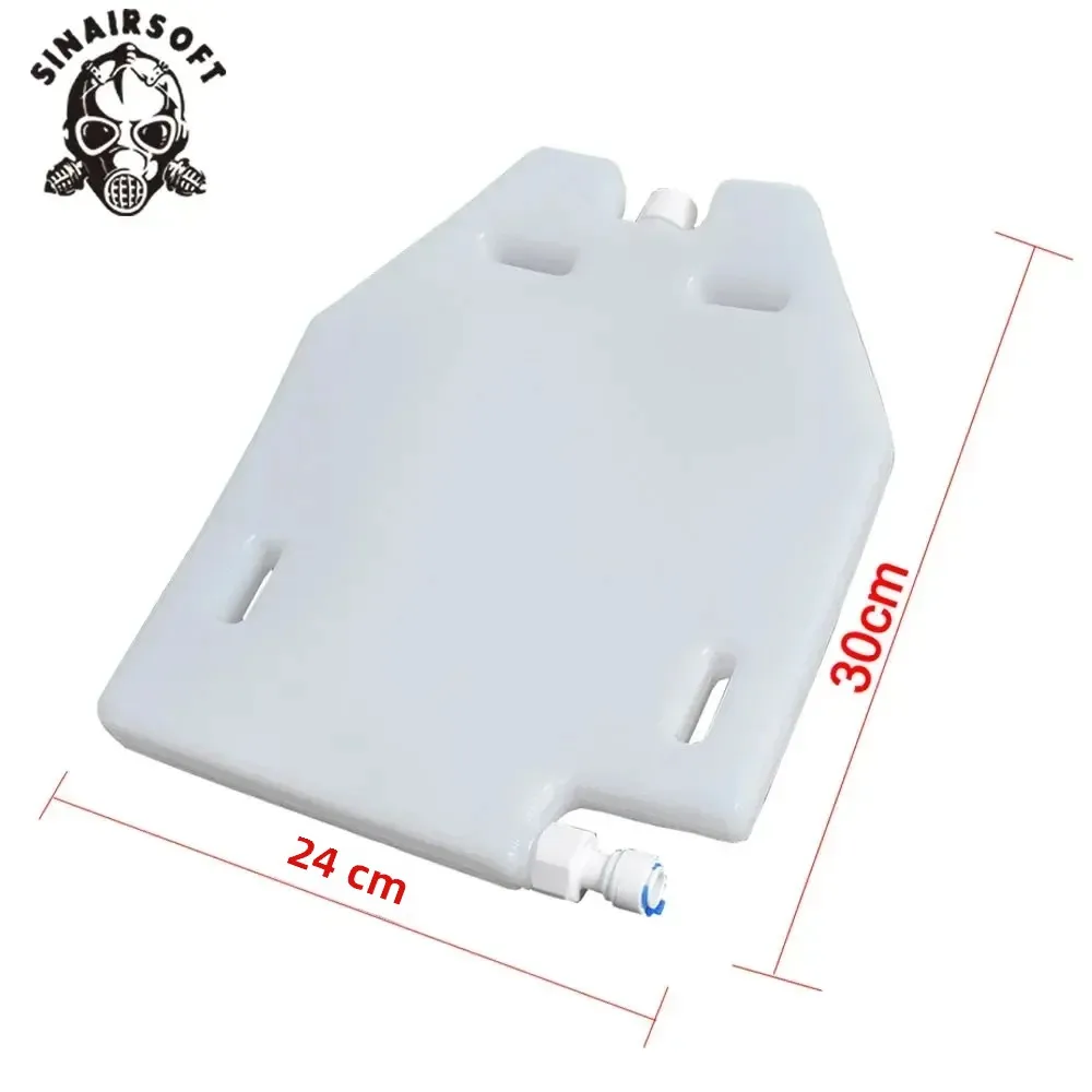Portador de placas con hidratación 1,5L MOLLE táctico - imagen 4