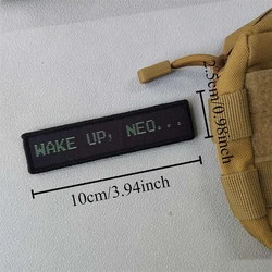 Neo Parche Táctico Velcro para Mochila y Ropa, Fijación Rápida