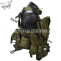 Chaleco táctico 6SH117 Rusia con MOLLE y equipo EMR para tirador