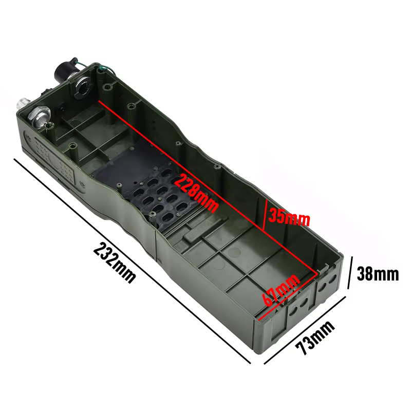 PRC-152 simulada para airsoft - radio compatible con Baofeng UV-5R - imagen 3