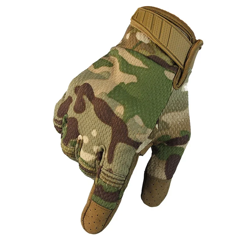 Guantes tácticos outdoor con pantalla táctil y dedo completo Airsoft