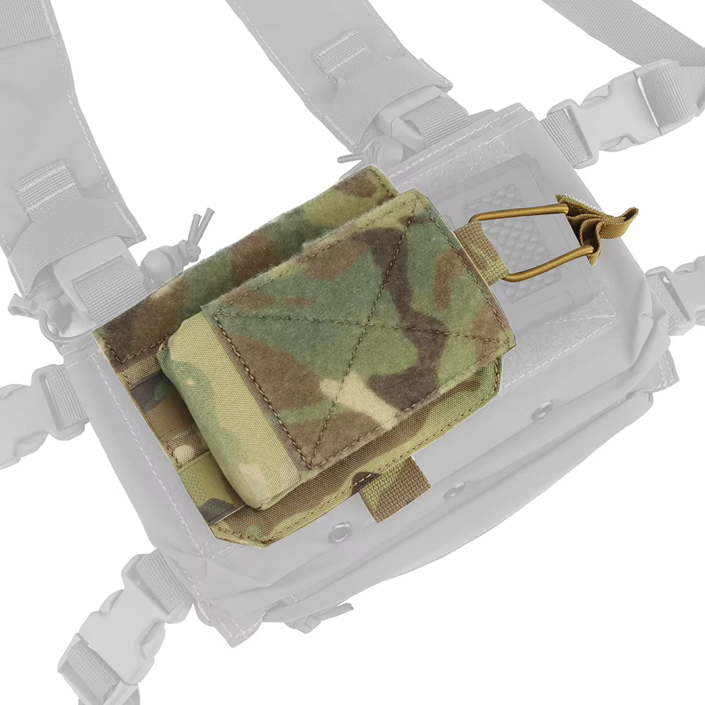 Chaleco táctico con bolsa Mag horizontal para placa balística - imagen 5