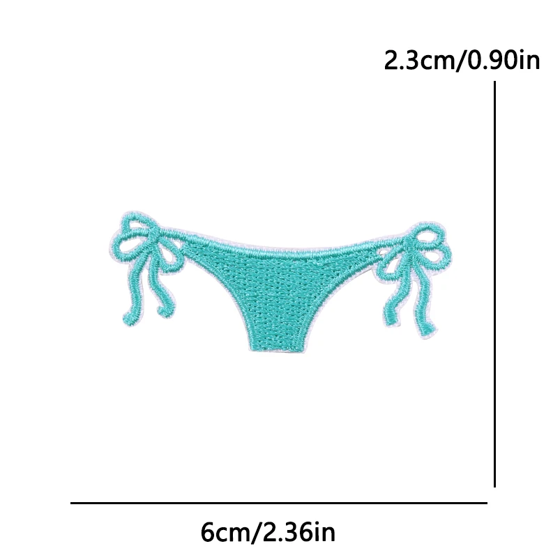 Parche termoadhesivo tropical Hawái coco bikini para ropa - imagen 4