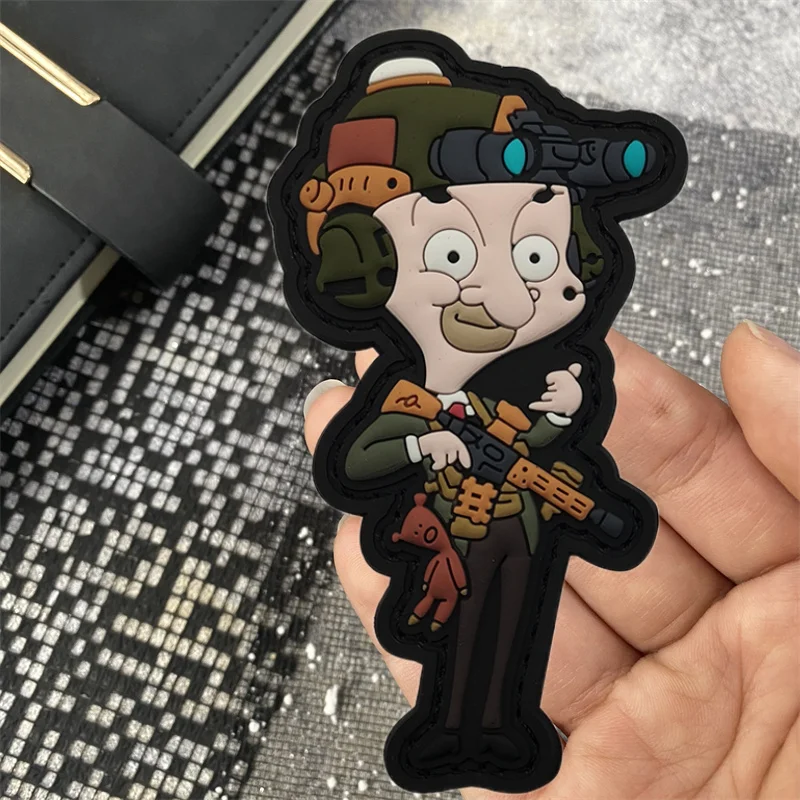 Parche Moral PVC Táctico Adhesivo Humorístico para Mochila y Chaleco
