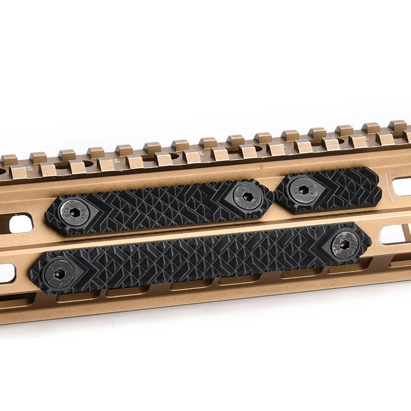Cubierta protectora táctica M-LOK para riel KeyMod