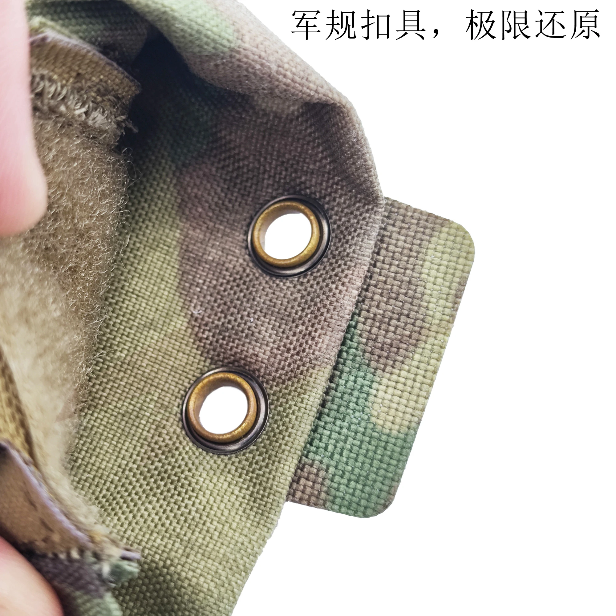 Bolsa táctica para granadas de humo camuflaje – bolsillo MOLLE velcro - imagen 5