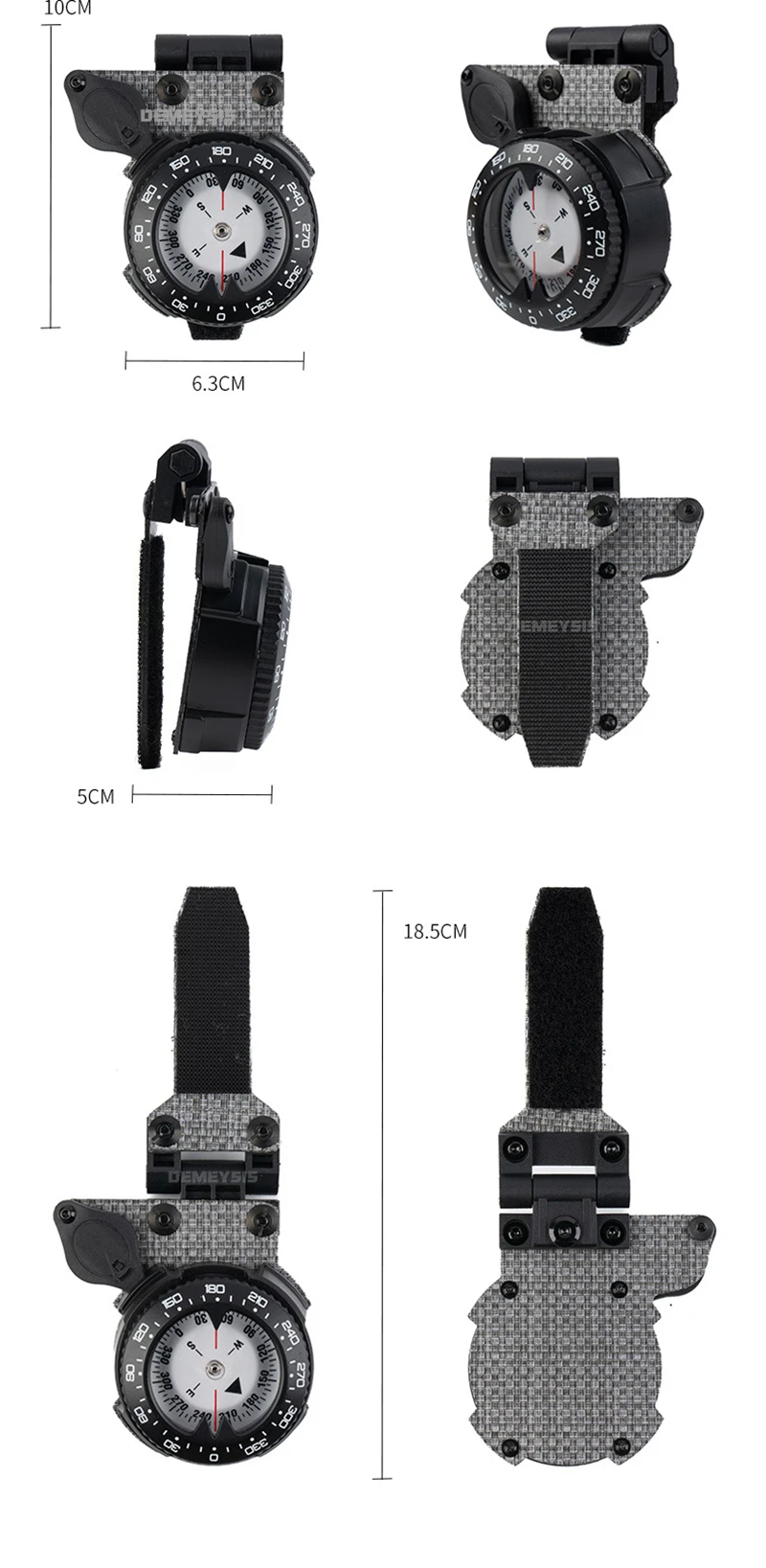 Dimensiones del tablero y estructura plegable