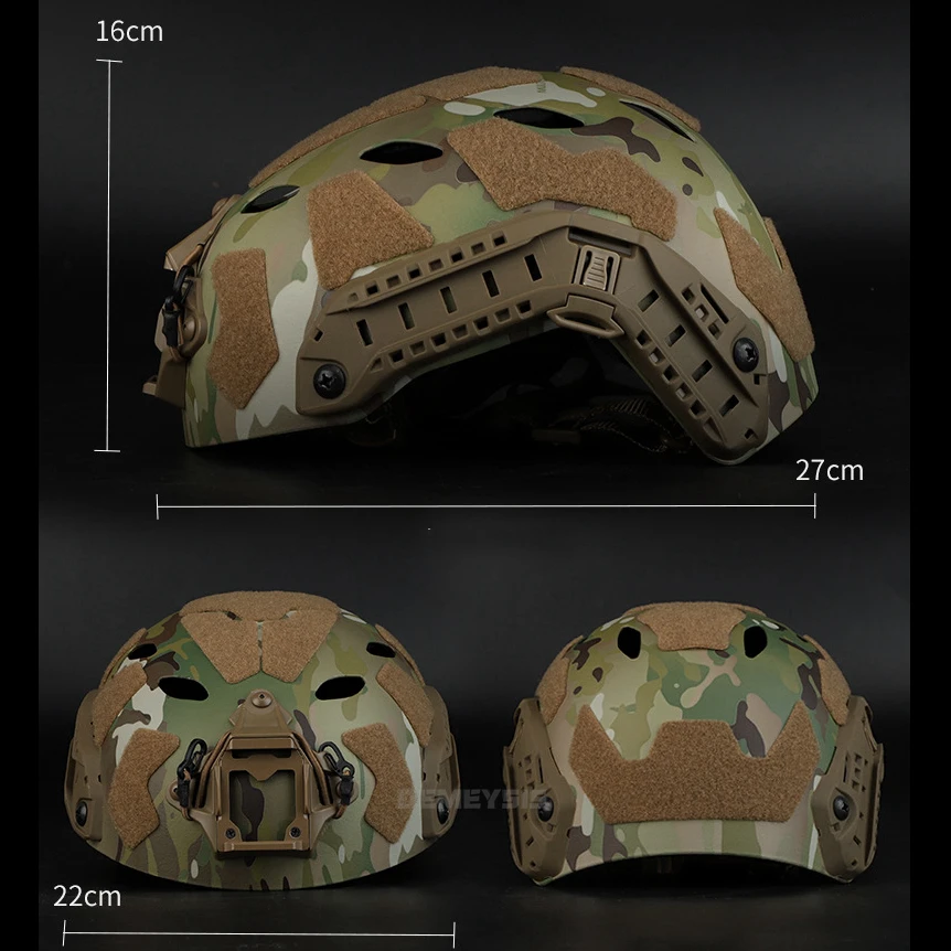 FAST Airsoft MH casco táctico con ABS reforzado y protección - imagen 4