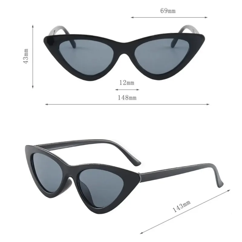 Gafas de sol vintage estilo eye cat – Protección solar outdoor y pesca - imagen 5