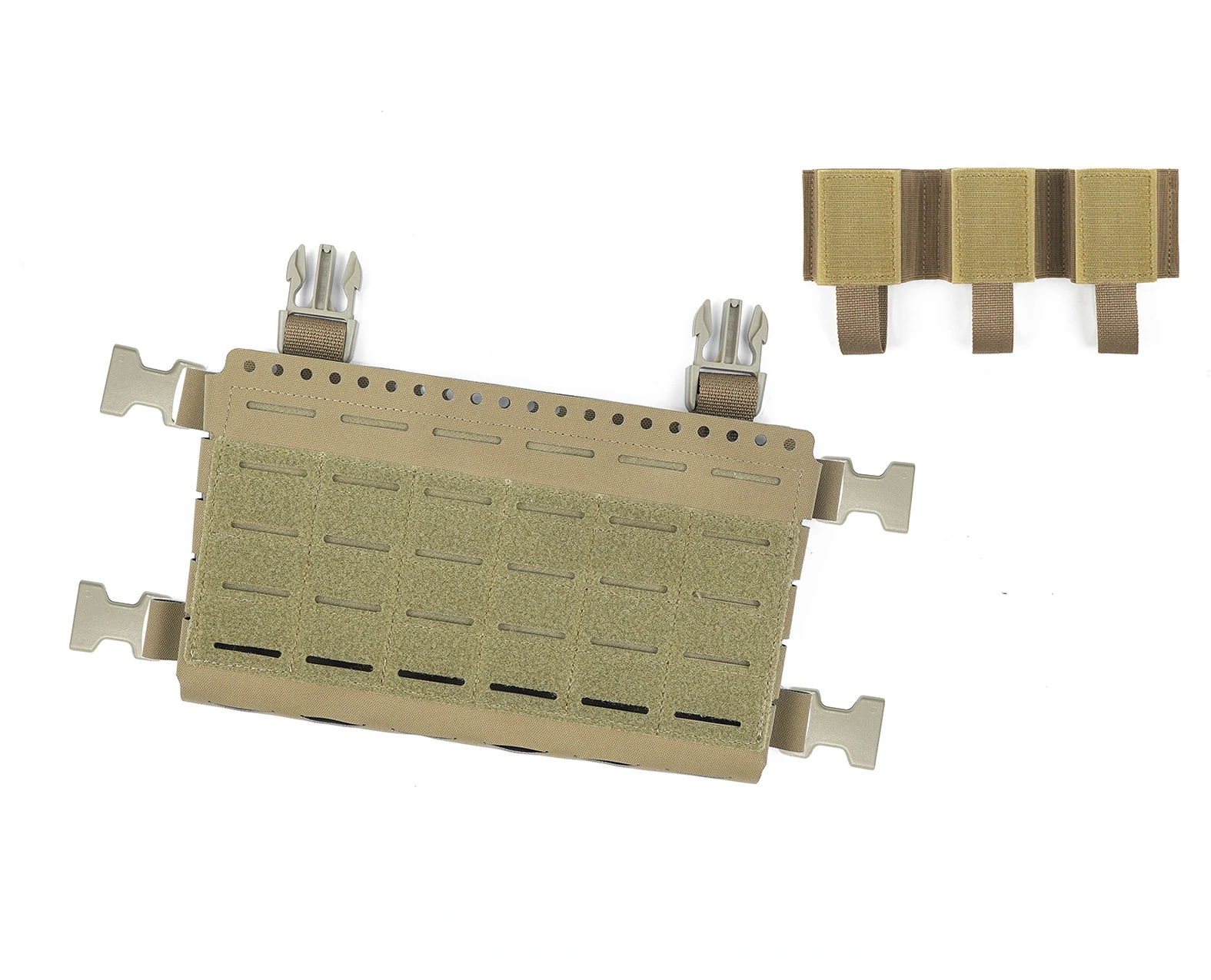 Chaleco táctico MK5 MOLLE porta placa negro - imagen 3