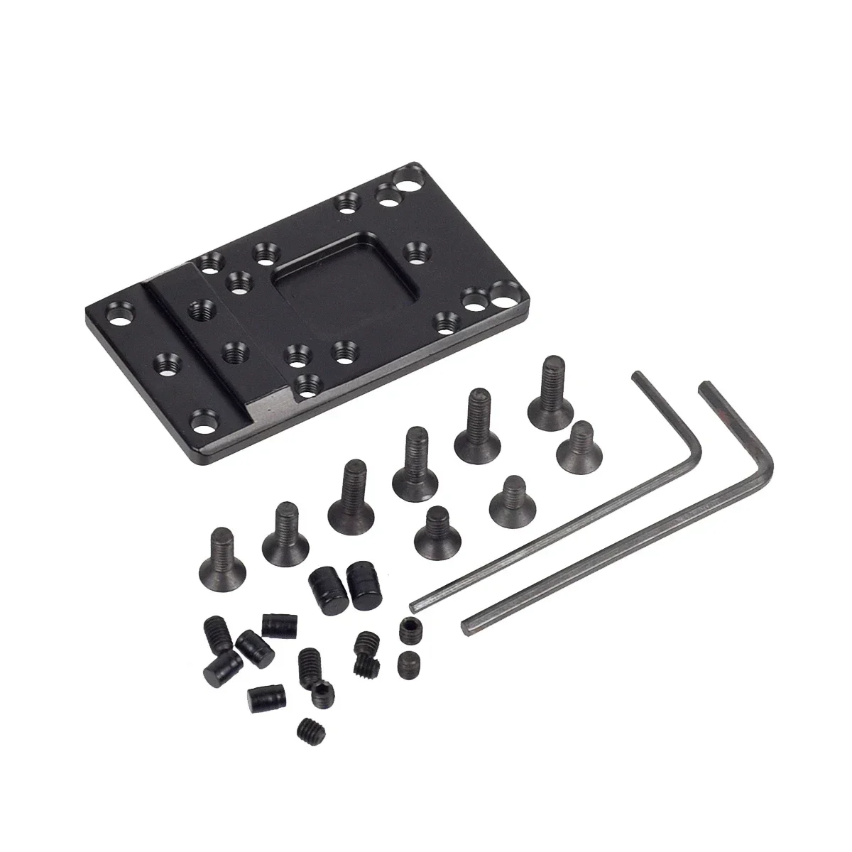Base montaje universal para mira punto rojo, placa adaptadora metálica - imagen 5