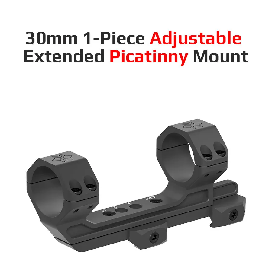 Soporte cantilever Vector Optics 30mm vista lateral