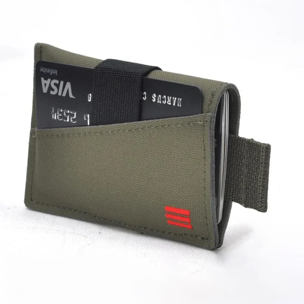 SINAIRSOFT Portatarjetas táctico con clip - tarjetero desplegable - imagen 2