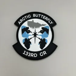 Parche PVC táctico resistente con logotipo de goma para ropa