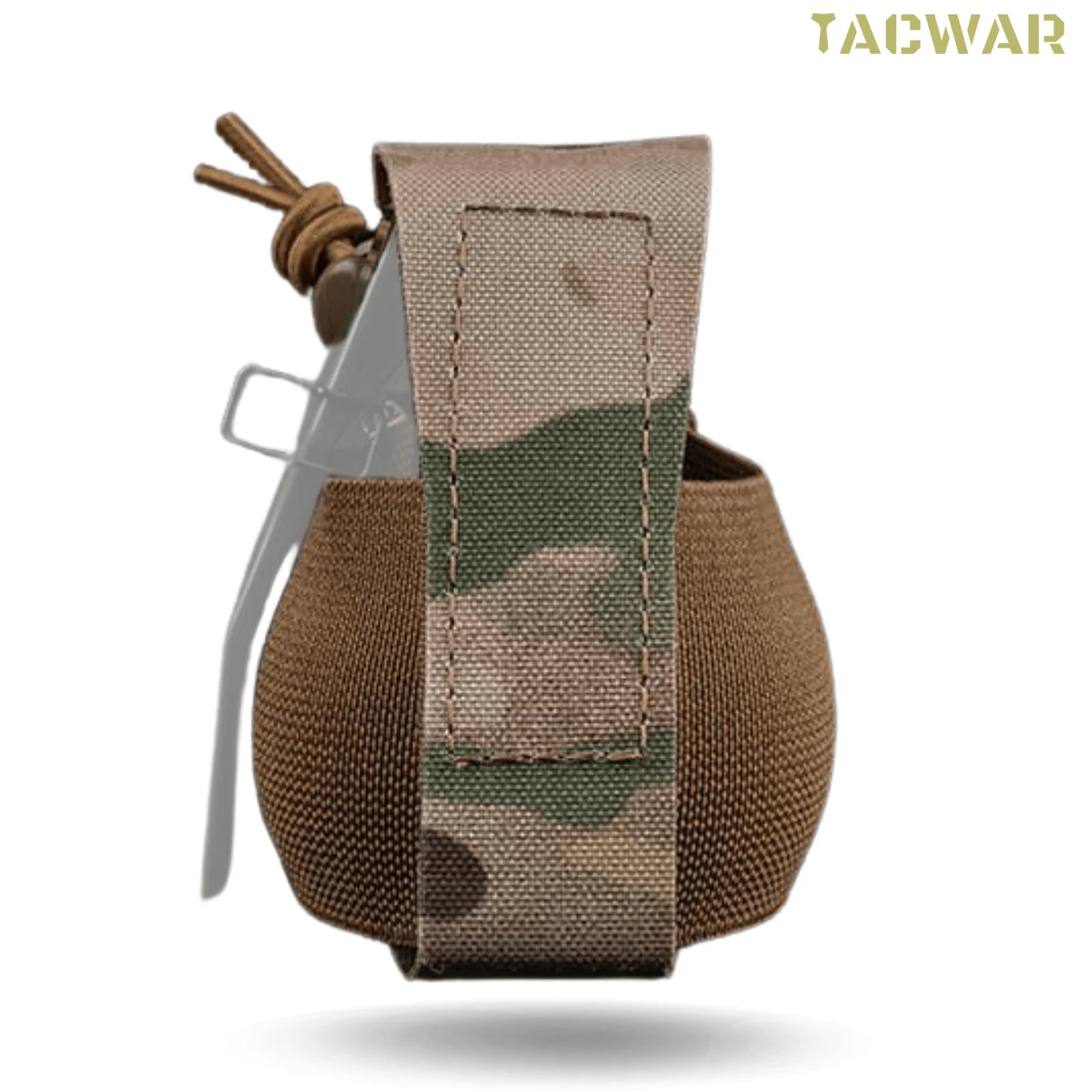 Bolsa táctica MOLLE elástica multiusos para granadas y portaplacas - imagen 4