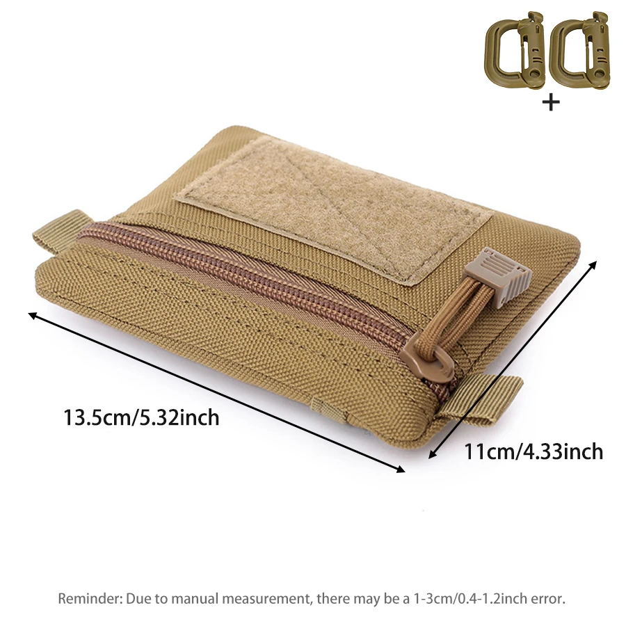 Bolsa táctica compacta con correas MOLLE para organizar accesorios - imagen 4
