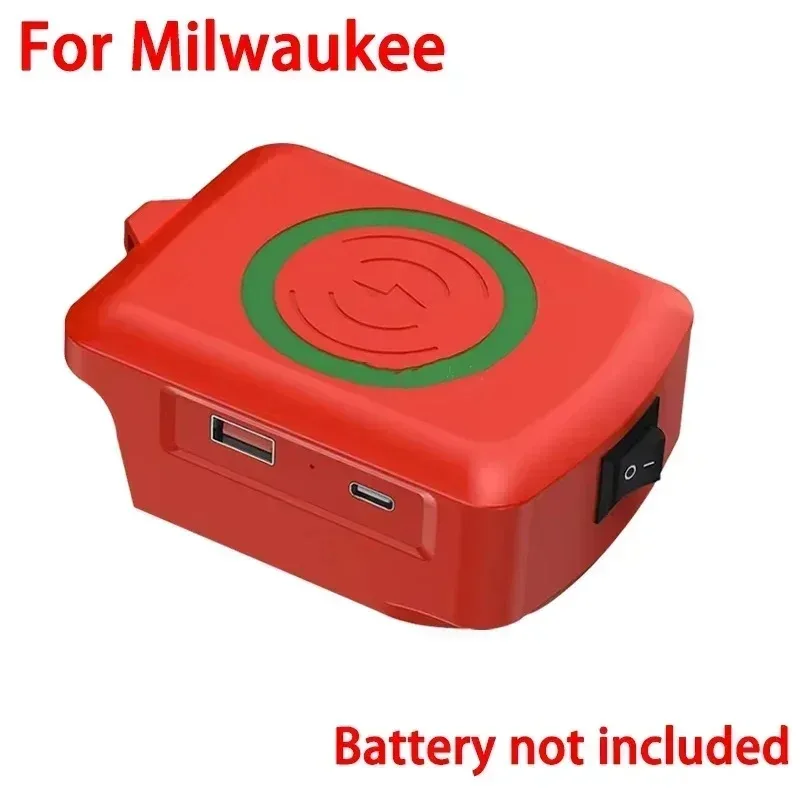 Adaptador conectado a batería Makita 18V