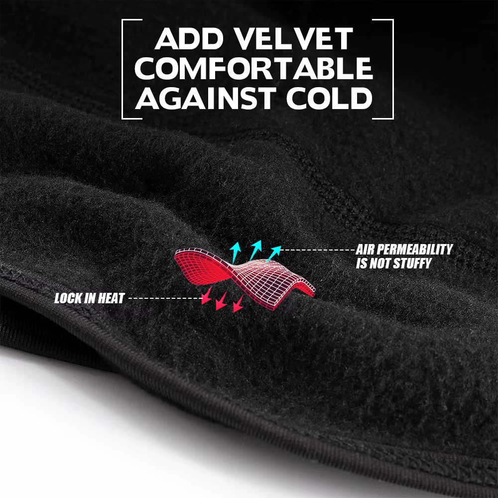 Gorro térmico deportivo invierno – Running, esquí y senderismo - imagen 3