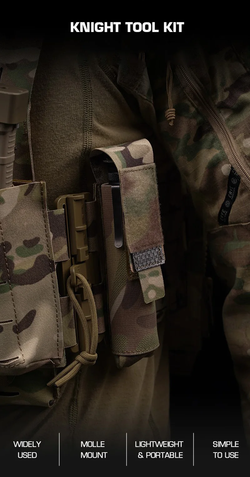 Bolsa táctica OPHIDIAN Molle vista frontal