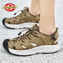 O.Z.TESHI Zapatillas trekking de malla transpirable secado rapido