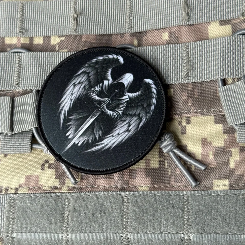 Parche táctico con velcro Chevron Ángel de la Muerte – Morale