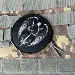 Parche táctico con velcro Chevron Ángel de la Muerte – Morale